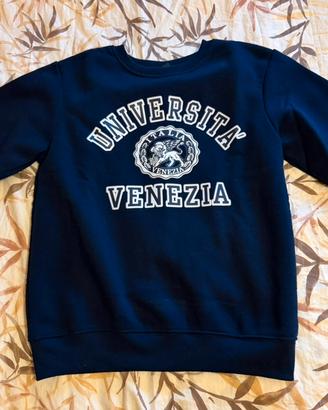 Felpa blu navy Università Venezia CHIP taglia S