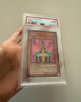 Yugioh! 2010 Jinzo PSV-000 PSA 8 Secret Rare