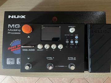 NUX MG-400 PEDALIERA EFFETTI CHITARRA