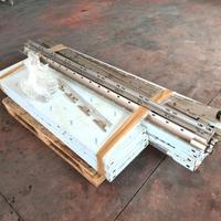 elementi di scaffalatura inox usati