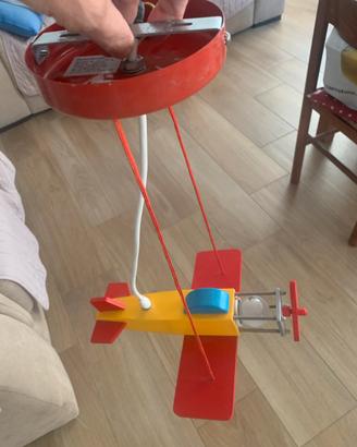 Lampadario aereo bambino
