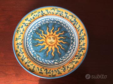 Piatto in ceramica