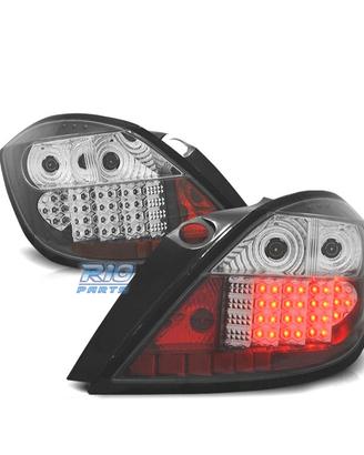 FANALI PER OPEL ASTRA H 04-09 LED SFONDO NERO