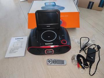 Lenco DVR-70 Radio DVD USB display 