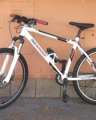 Bicicletta ROCKRIDER 26 Mtb, fr. a disco