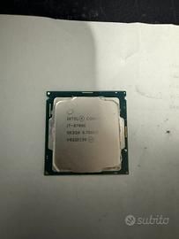 Cpu Intel i7 8700k