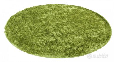 Tappeto rotondo - Cosy (verde)