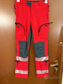 Pantaloni Reverse croce rossa
