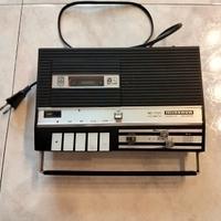 Registratore a cassette vintage Minerva MC 7201