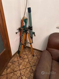 Telescopio astronomico vintage MILO anni '60/'70