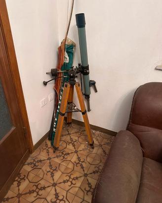 Telescopio astronomico vintage MILO anni '60/'70