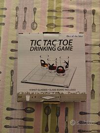 Gioco alcolico Tris con bicchierini