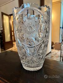 Vaso in cristallo grande