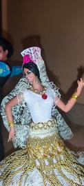 Coppia di ballerini di flamenco