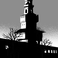 Poster Castello Sforzesco Milano – arte moderna