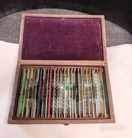 Antica collezione 27 vetrini slides