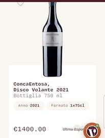 vino concaentosa Discovolante 2021