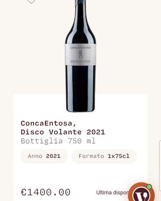 vino concaentosa Discovolante 2021