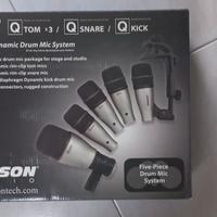 kit microfoni batteria  Samson 5 Kit