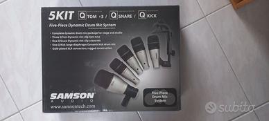 kit microfoni batteria  Samson 5 Kit