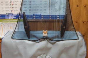 Paravento Parabrezza classico con telo Isotta
