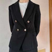 Liu Jo - blazer doppiopetto nero - tg. 40
