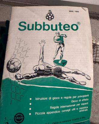 Lotto subbuteo starter Pack con squadre