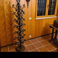 portabottiglie in ferro artigianale