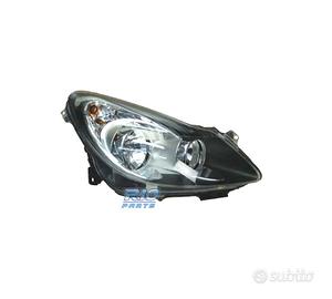 FARO DESTRO OPEL CORSA D 06-10 FONDO NERO