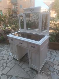 antica toletta rivisitata shabby chic 
