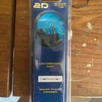 LOTTO CAVI AUDIO M/F 3,5" - 45 PEZZI NUOVI