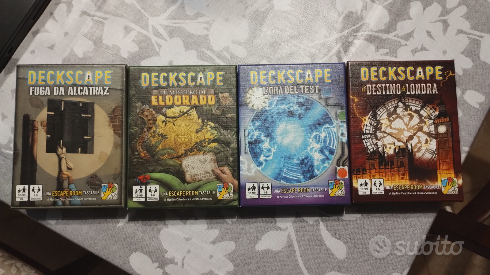 Deckscape escape room giochi da tavolo - Collezionismo In vendita