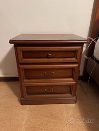 Comodino camera da letto (2pz)