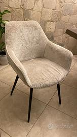 SEDIE TAVOLO DA PRANZO 4 PEZZI