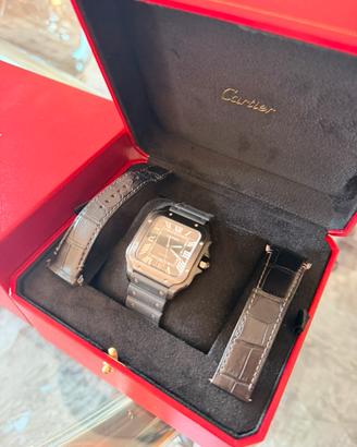 Cartier Santos WSSA0039 black nero
