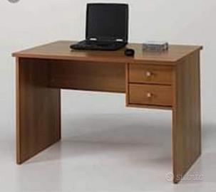 SOLIDA SCRIVANIA COLOR NOCE + PORTAPC