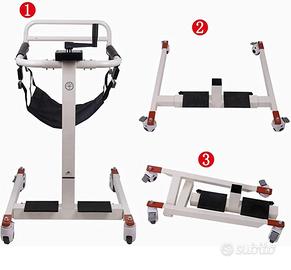 Sedia-sollevatore manuale per disabili