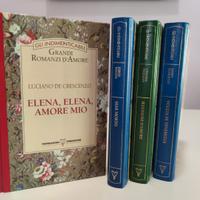 4 libri "Gli indimenticabili - Romanzi d'amore"