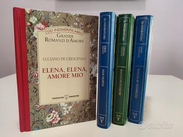 4 libri "Gli indimenticabili - Romanzi d'amore"
