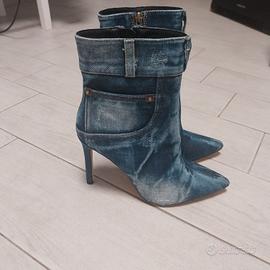 stivaletti jeans donna 