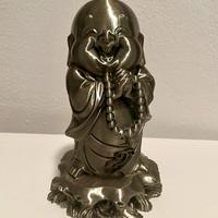 Smile Monk Buddha sorridente plastica 17cm