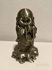 Smile Monk Buddha sorridente plastica 17cm