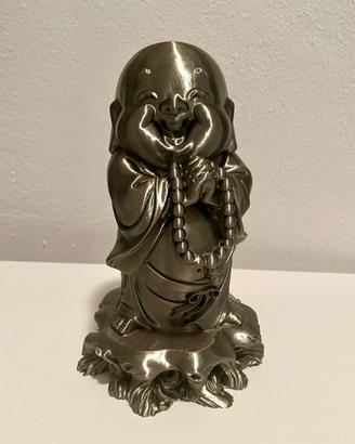 Smile Monk Buddha sorridente plastica 17cm