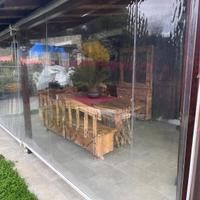 Tenda Antipioggia Trasparente in PVC Crystal