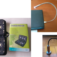 Kit usb e mini torce a led