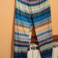 Pantaloni multicolor 