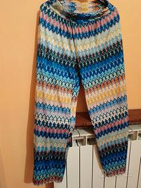 Pantaloni multicolor 