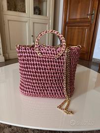 Borsa uncinetto fatta a mano