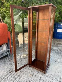Vetrinetta espositiva in legno