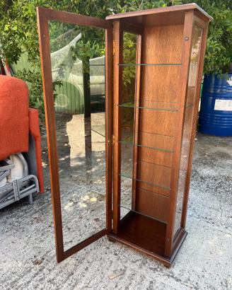 Vetrinetta espositiva in legno